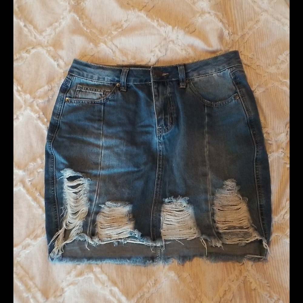 Jean skirt